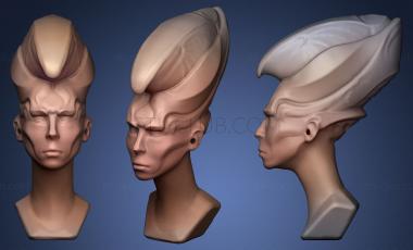 3D model alien Queen (STL)